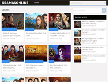 Tablet Screenshot of dramasonline.us